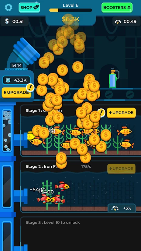 Idle Fish Aquarium screenshot