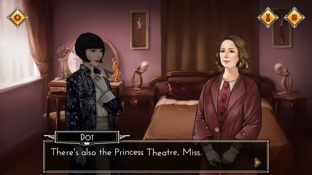Miss Fisher's Murder Mysteries - detective game screenshot