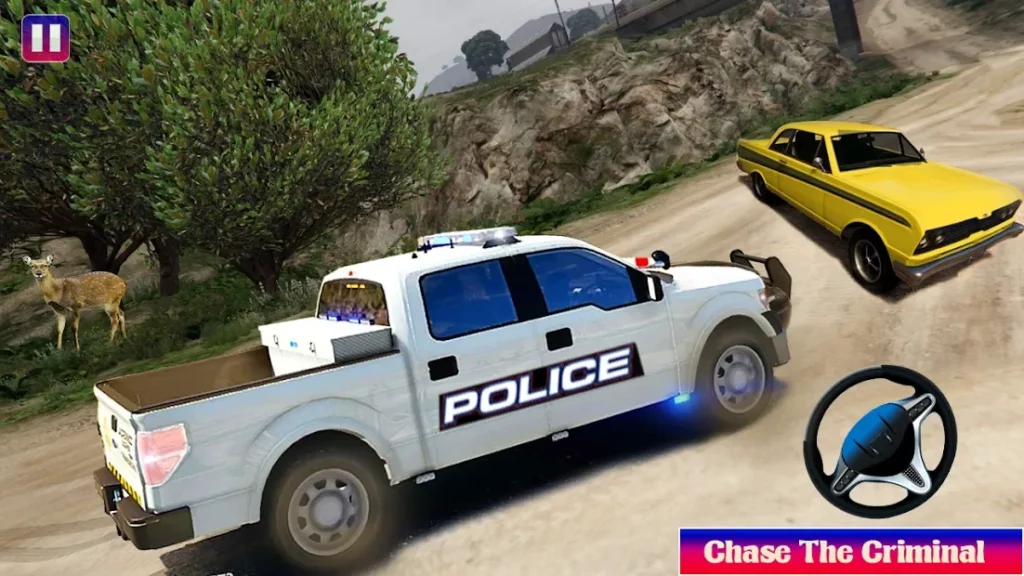 Offroad Police Car Driving Simulator Game screenshot