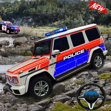 Offroad Police Car Driving Simulator Game icon