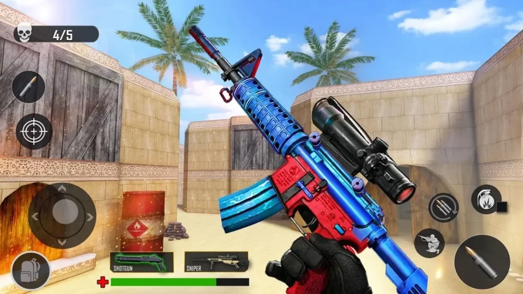 Modern Commando Secret Mission:Free Shooting Games screenshot