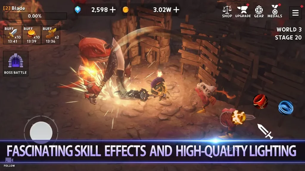 Dungeon Knight: 3D Idle RPG screenshot