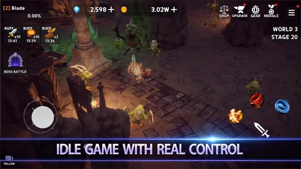Dungeon Knight: 3D Idle RPG screenshot
