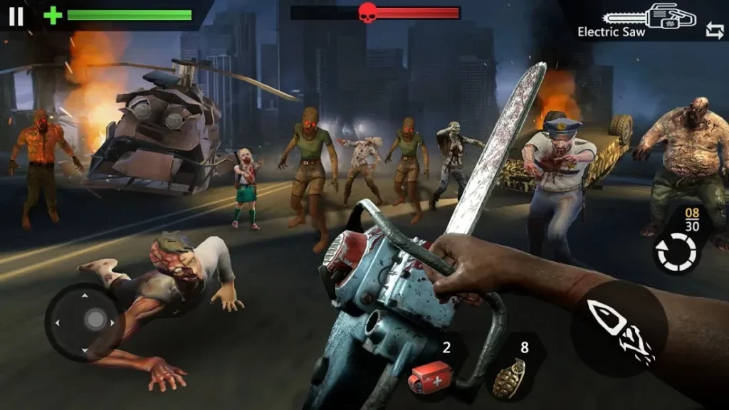 Zombie Target - Offline zombie shooting game screenshot