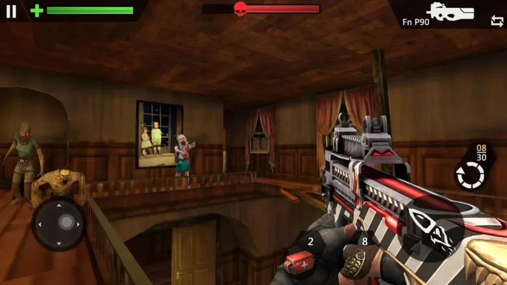Zombie Target - Offline zombie shooting game screenshot