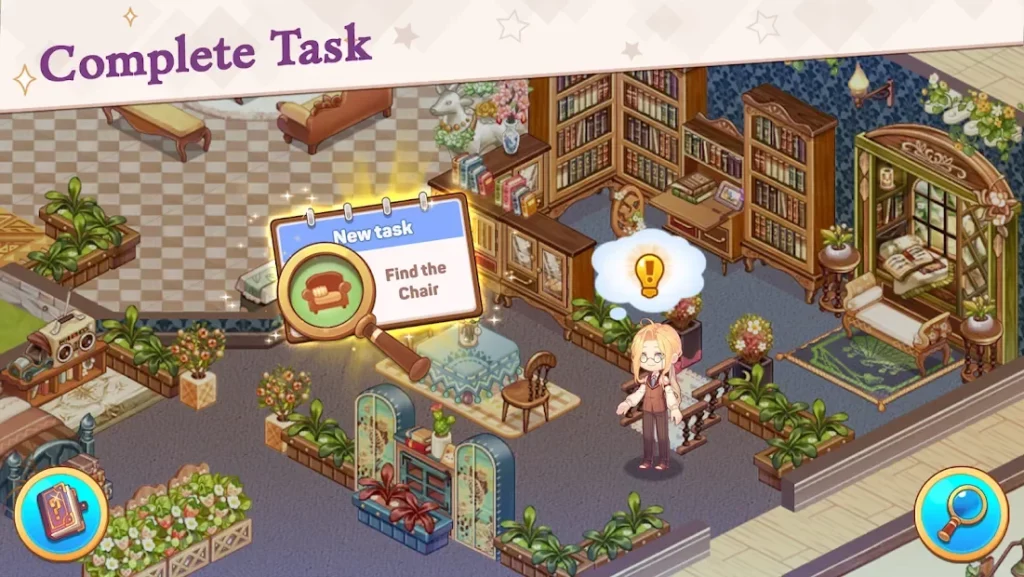 Kawaii Mansion: Cute Hidden Object Game screenshot