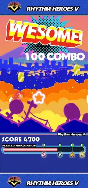 RHYTHM HEROES V screenshot