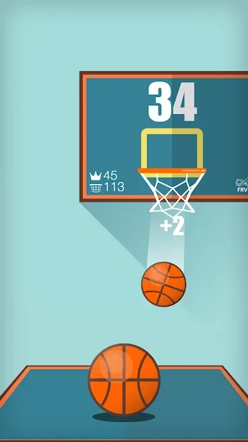 Basketball FRVR - Стреляйте обручем и слэм данк! screenshot