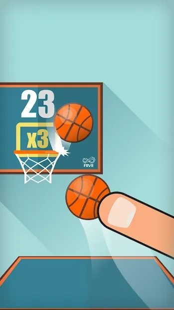 Basketball FRVR - Стреляйте обручем и слэм данк! screenshot