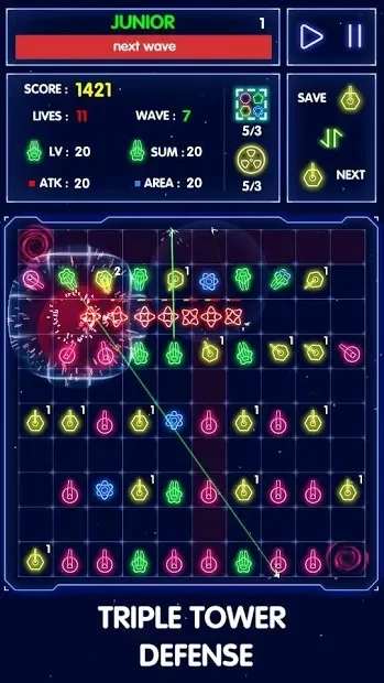Triple Tower Defense screenshot
