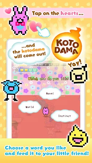 Kotodama Diary: weird words for comical creatures screenshot