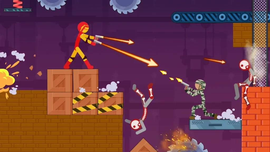 Stickman Destroy - Super Warriors Destruction screenshot