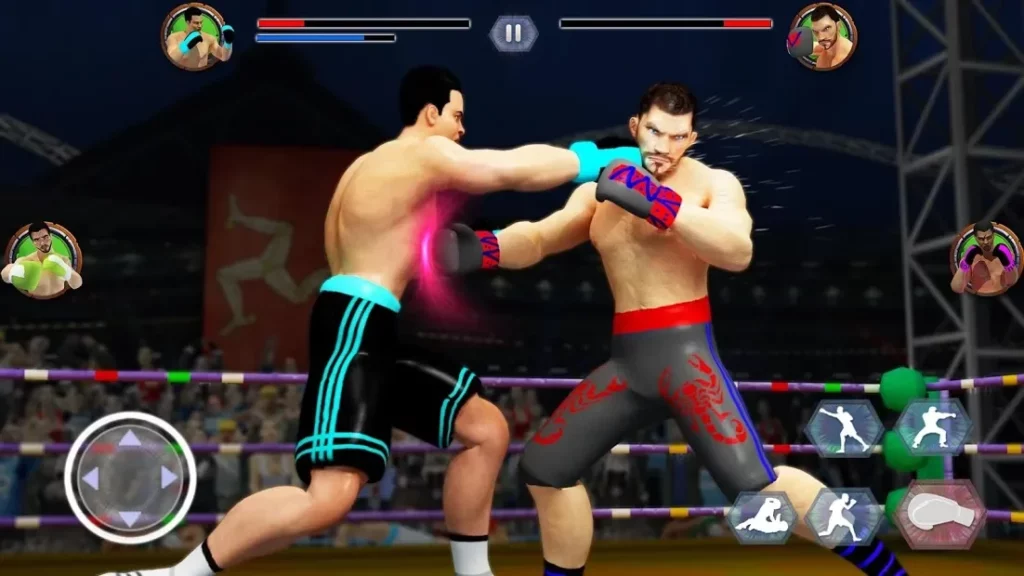 World Tag Team Супер пунш звезда бокса чемпион 3D screenshot