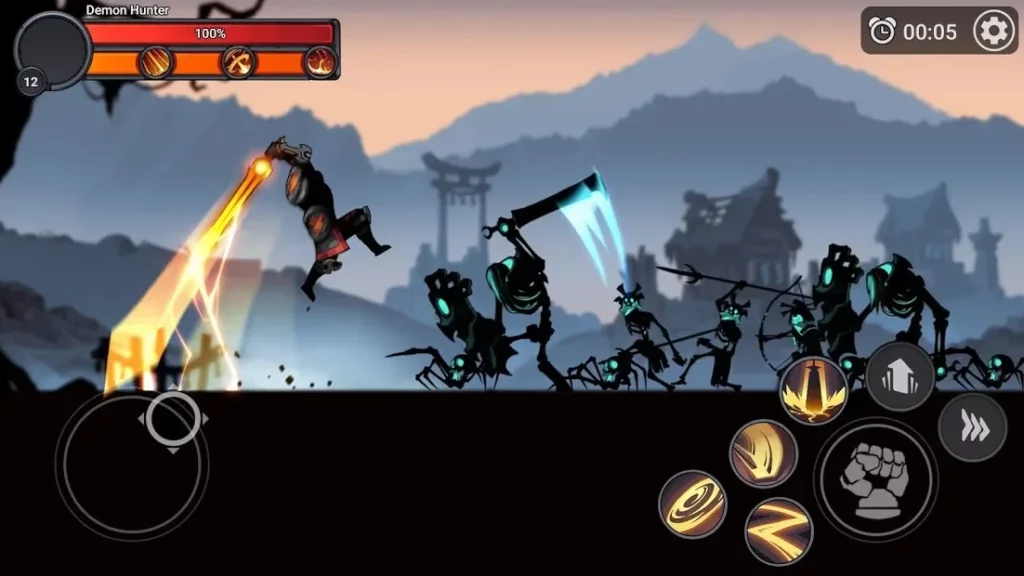 Stickman Master: League Of Shadow - Ninja Fight screenshot