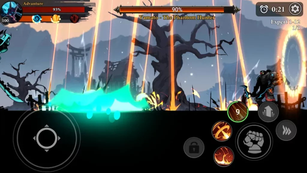 Stickman Master: League Of Shadow - Ninja Fight screenshot