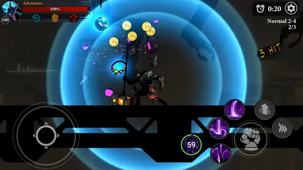 Stickman Master: League Of Shadow - Ninja Fight screenshot