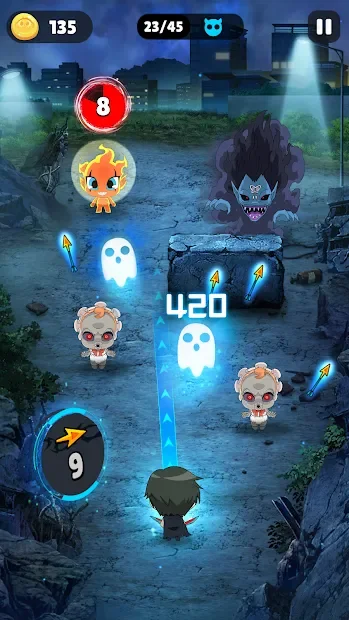 ARCHER KANGLIM - One touch action game screenshot