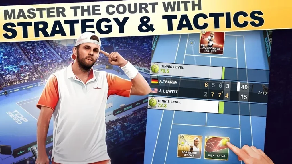 TOP SEED Tennis: Sports Management Simulation Game screenshot