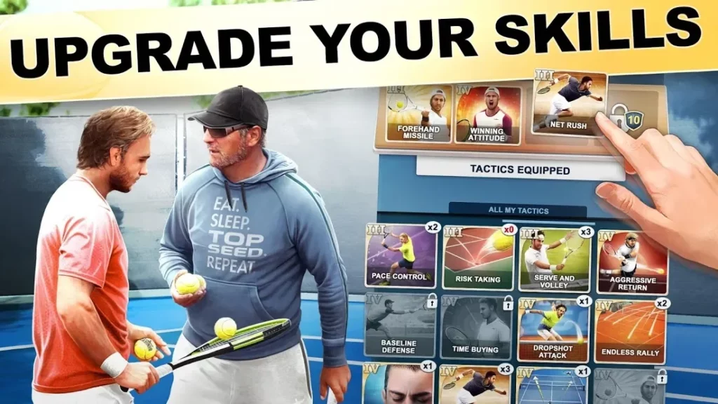 TOP SEED Tennis: Sports Management Simulation Game screenshot