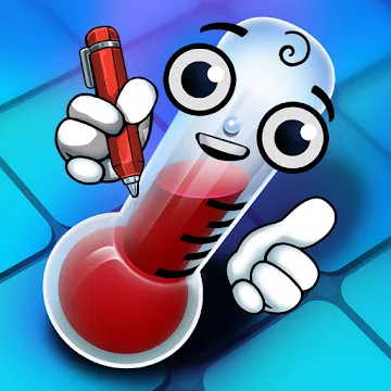 Цифры и градусники icon