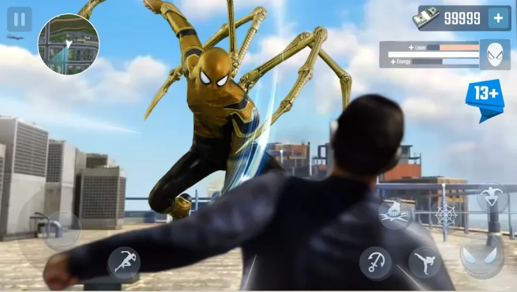 Spider Rope Hero - Gangster New York City screenshot
