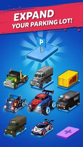 Merge Truck: Monster Truck Evolution Merger game screenshot