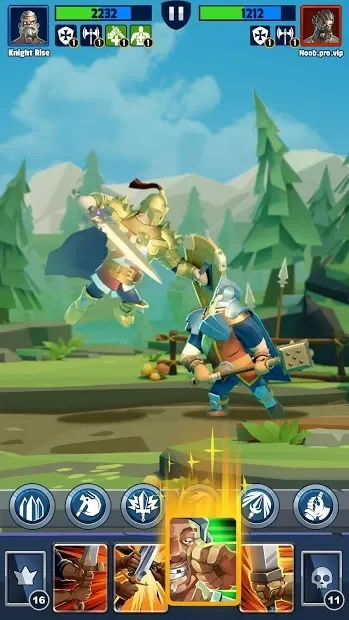 Royal Knight - RNG Battle screenshot