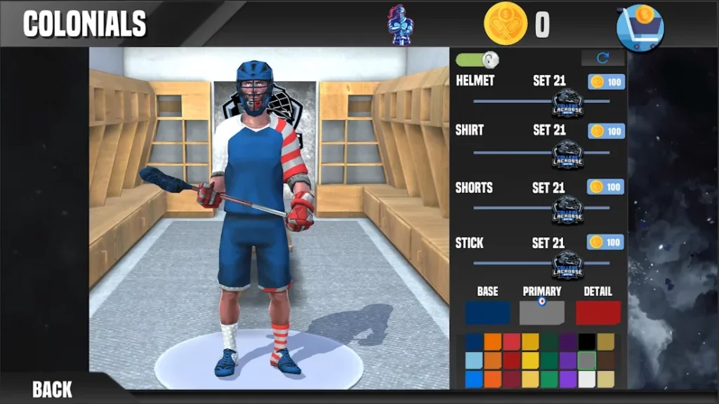 College Lacrosse 2019 screenshot