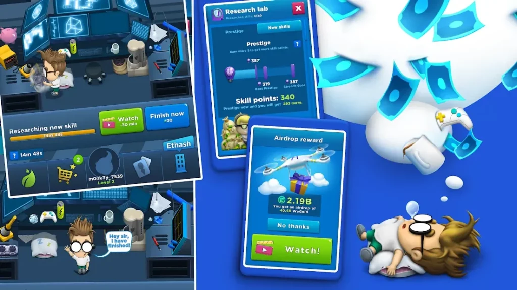 Crypto Idle Miner - Bitcoin Tycoon screenshot