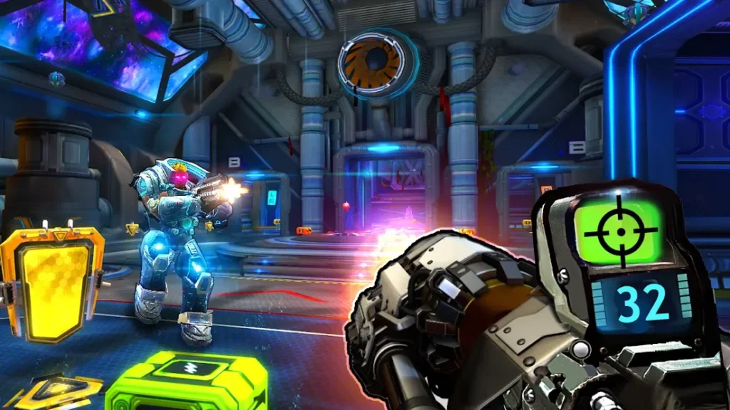 FPS CyberPunk Shooting Game screenshot