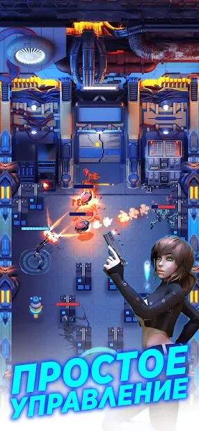 Cyberpunk Hero: Epic Roguelike screenshot