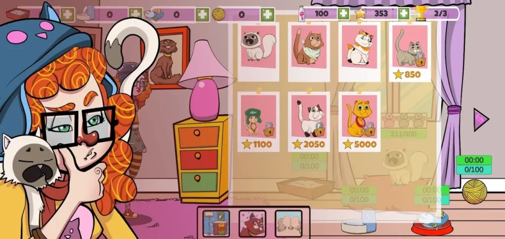Crazy Cat Lady - Free Game screenshot