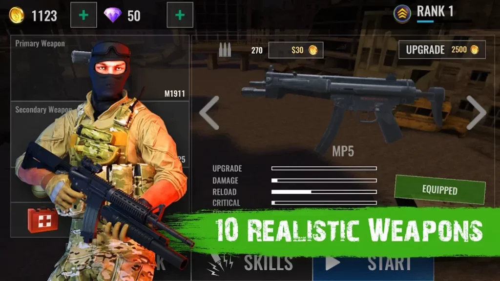 Zombie Shooter Hell 4 Survival screenshot