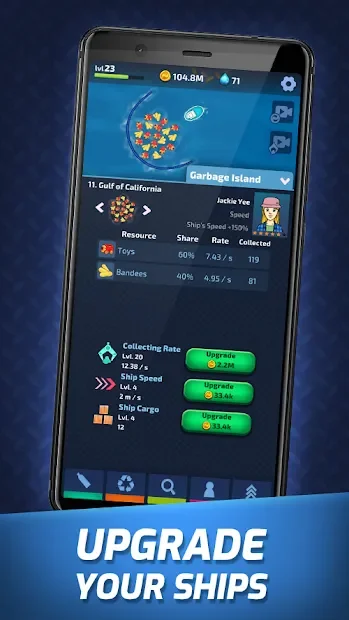 IDLE Ocean Cleaner - Plastic Recycle screenshot