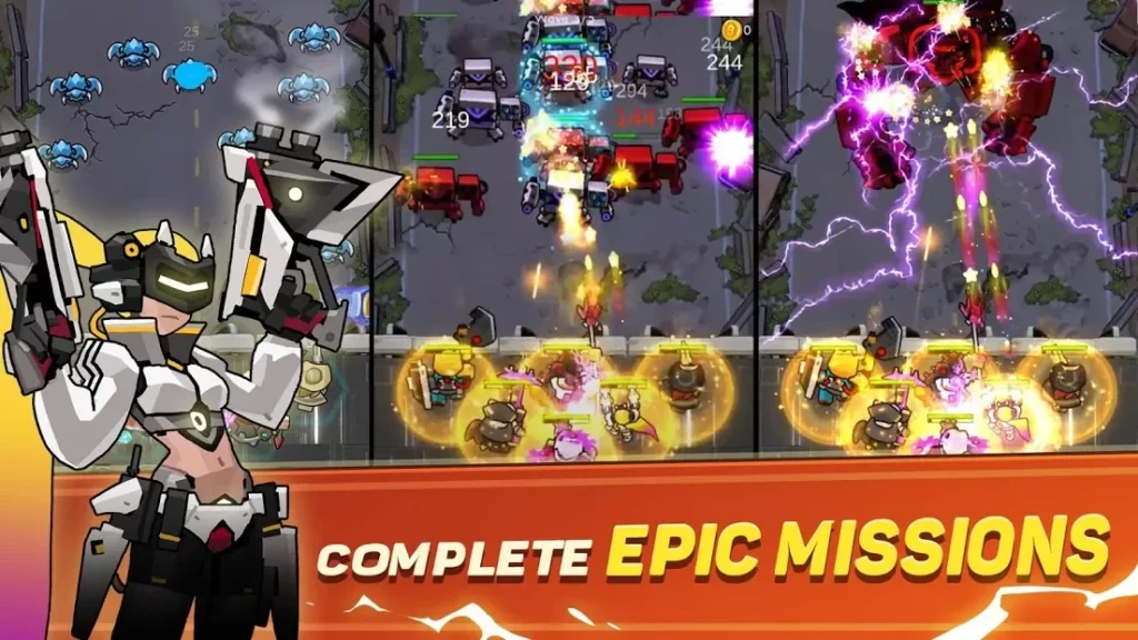 Cyber War: Idle Defense screenshot