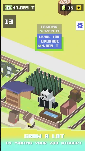 Blocky Zoo Tycoon - Idle Clicker Game! screenshot