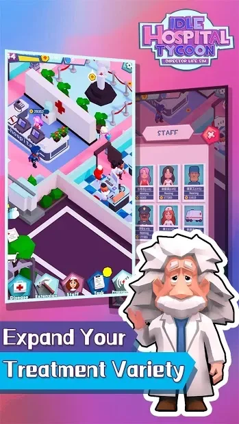 Idle Hospital Tycoon - Director Life Sim screenshot