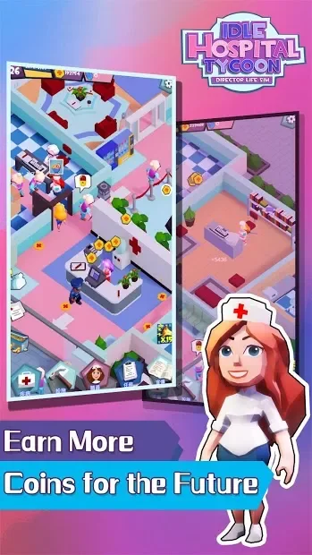 Idle Hospital Tycoon - Director Life Sim screenshot