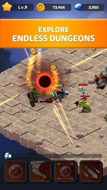 Rogue Idle RPG: Epic Dungeon Battle screenshot