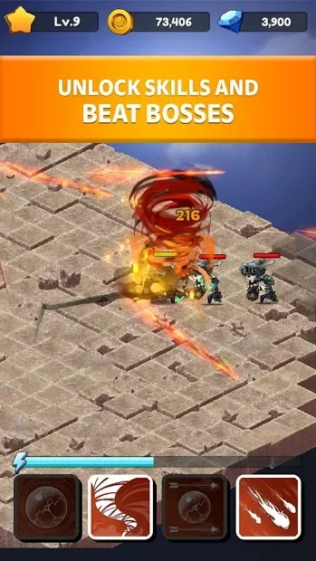 Rogue Idle RPG: Epic Dungeon Battle screenshot