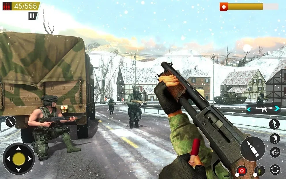 Russian War Fps Shooter Бесплатные стрелялки screenshot