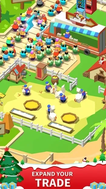 Idle Leisure Farm - Cash Clicker screenshot