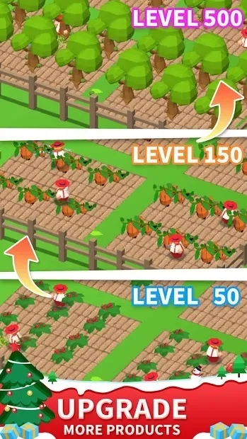 Idle Leisure Farm - Cash Clicker screenshot