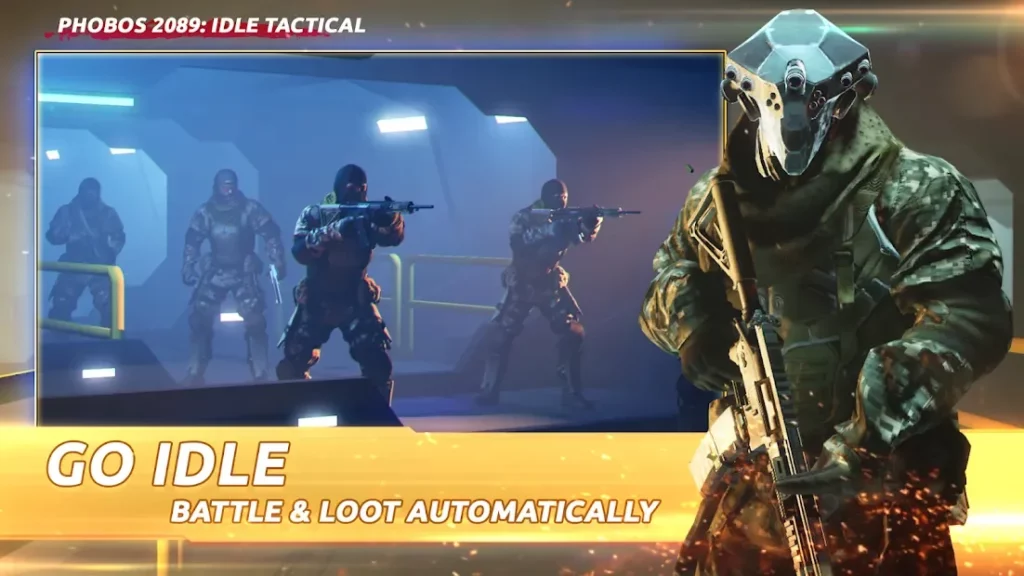 PHOBOS 2089: Idle Tactical screenshot