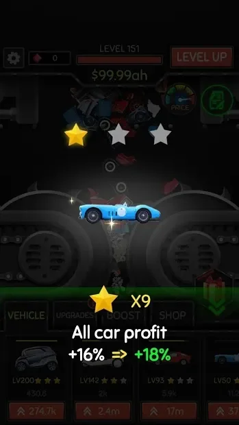 Idle Car Crusher screenshot