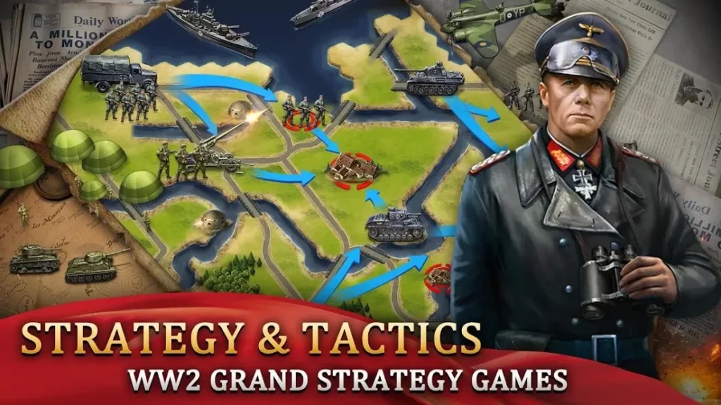 WW2: World War 2 Strategy & Tactics games screenshot