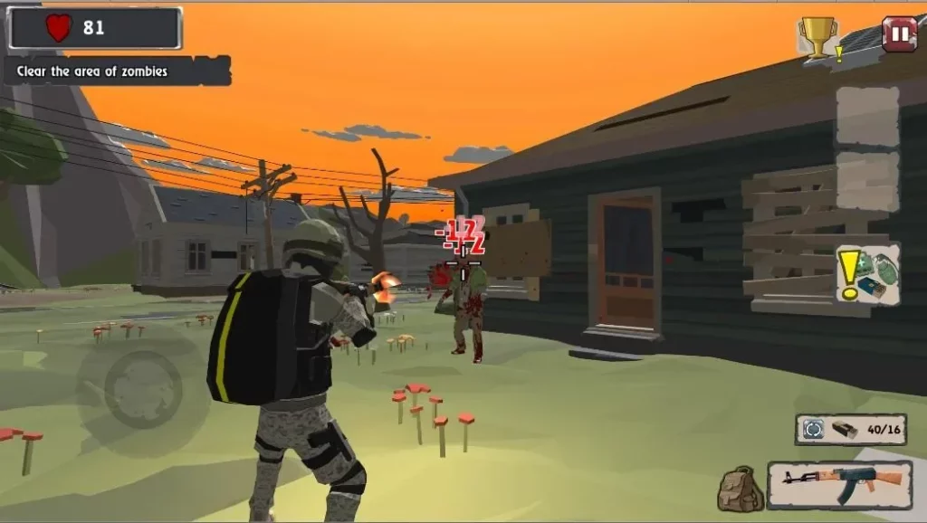 Zombie Hunter Shooter Survival screenshot