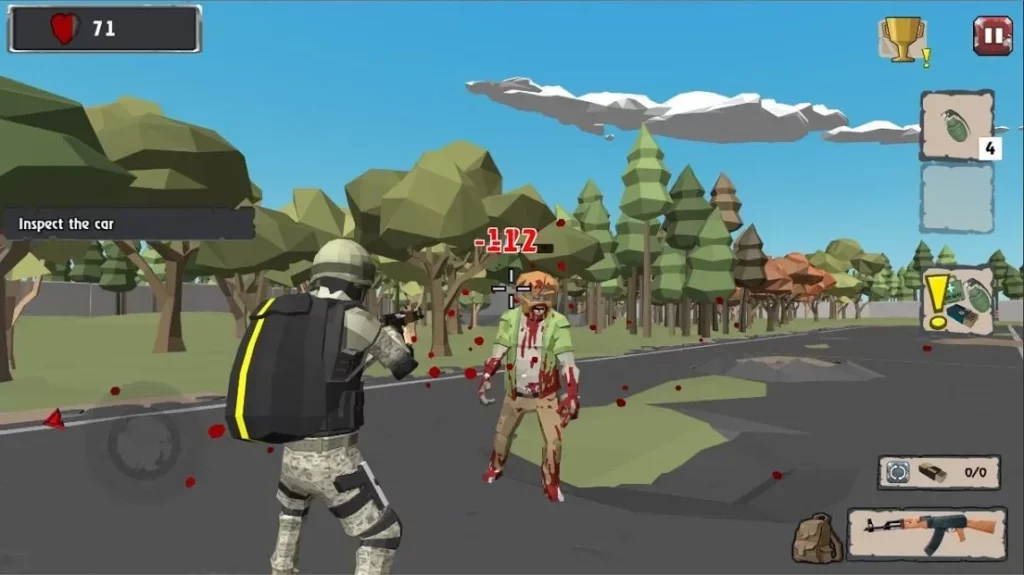 Zombie Hunter Shooter Survival screenshot
