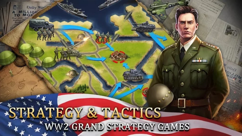 World War 2: WW2 Grand Strategy Games Simulator screenshot