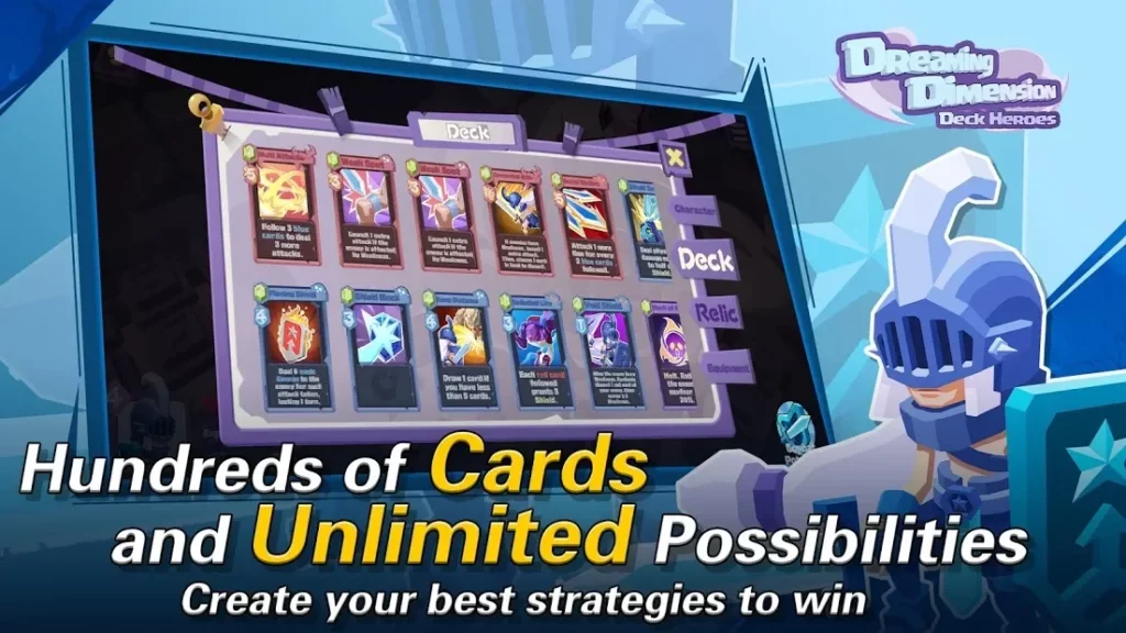 Dreaming Dimension: Deck Heroes screenshot